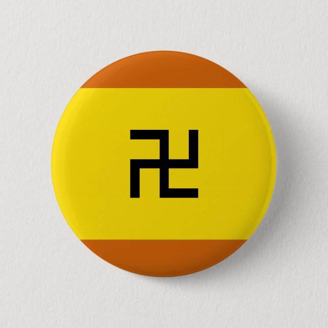 Kuna Yala Panama zur ethnischen Flagge Button (Vorderseite)