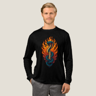 Kundalini Rising Serpent T - Shirt - Spirituelle S
