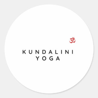 Kundalini Yoga Instructor Kundalini Yoga Beginner  Runder Aufkleber