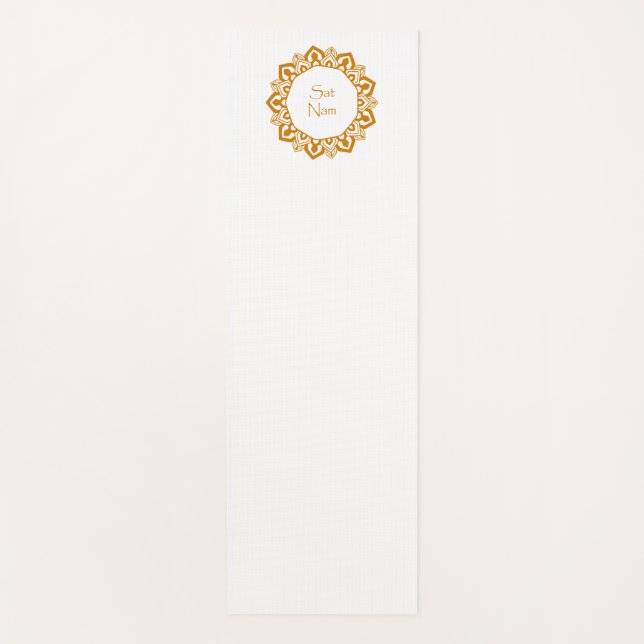Kundalini-Yoga-Matte Yogamatte (Vorderseite)
