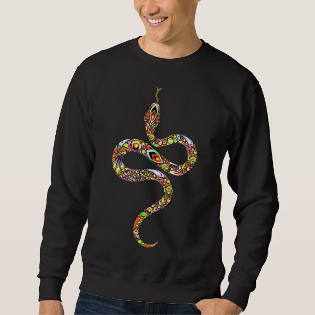 Kundalini Yoga Sat Nam Kundalini Snake Sweatshirt (Vorderseite)