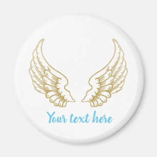 KUNDENBARE ANGEL WINGS RUNDSCHALTER MAGNET