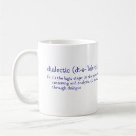 KUNDENBARE Dialektische Bühne des Triviums Kaffeetasse