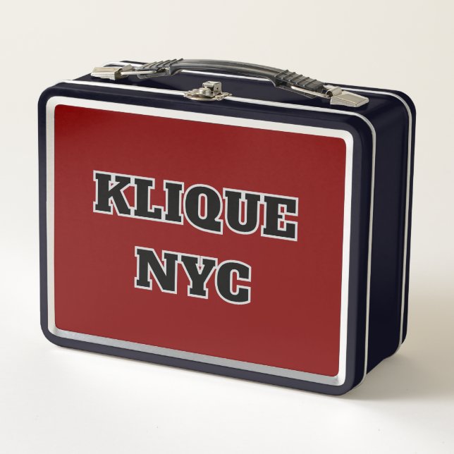 KUNDENBARE KRAFTFAHRTVERKEHR Tin Lunch Box (Vorderseite)