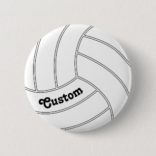 KUNDENBARE Volleyball-Runder Button-Button Button