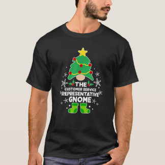 Kundendienstmitarbeiter Gnom-Familie Heilig T-Shirt