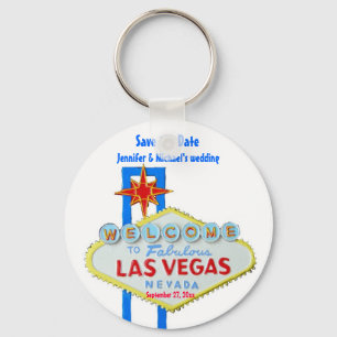 Kundengebundene Gelegenheit Las Vegas Save the Schlüsselanhänger