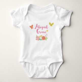 Kundengebundene Körper-Anzugs-Abigail-Anmut Baby Strampler