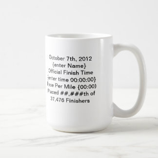 Kundengebundene - Marathon-Tasse - Stadt von Kaffeetasse