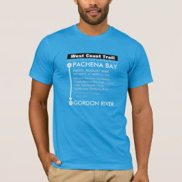 Kundengebundene Westküsten-Spur, Vancouver-Insel T-Shirt