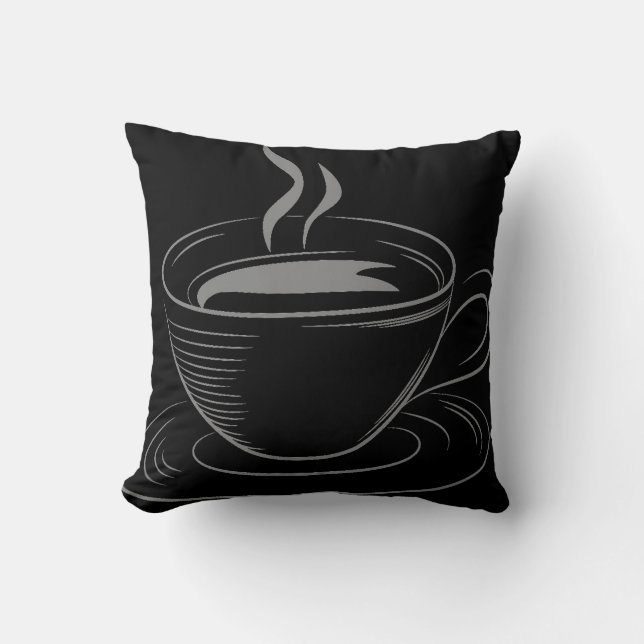 Kundengebundener barista Entwurf Kissen (Vorderseite)