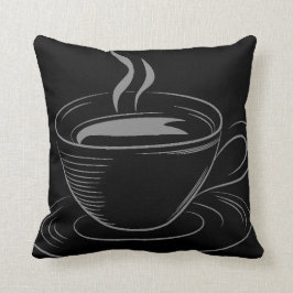 Kundengebundener barista Entwurf Kissen