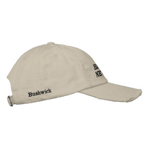 KUNDENGEBUNDENER BEUNRUHIGTER CHINO TWILL BESTICKTE BASEBALLKAPPE