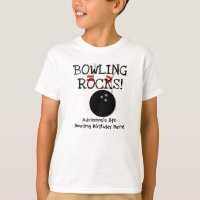 Kundengebundener Bowlings-Geburtstags-T - Shirt