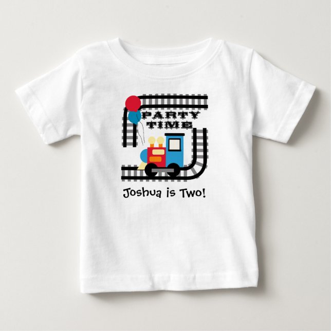 Kundengebundener Party-Zeit-Zug-T - Shirt (Vorderseite)
