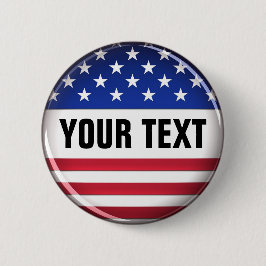 Kundengebundener USA-Knopf Button
