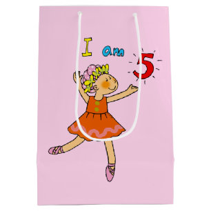 Kundengebundenes 5. alles Gute zum Mittlere Geschenktüte