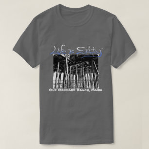 Kundengebundenes altes Obstgarten-Strand-Shirt fü T-Shirt