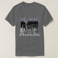 Kundengebundenes altes Obstgarten-Strand-Shirt für