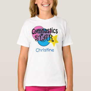 Kundengebundenes Gymnastik-Shirt T-Shirt