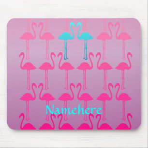 Kundengerecht: Flamingo zwei Mousepad