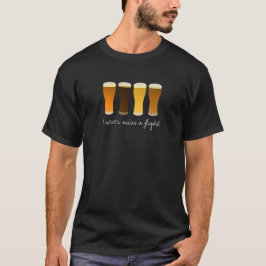 Kundengerecht "ich nie Fräulein ein Flug-" T-Shirt