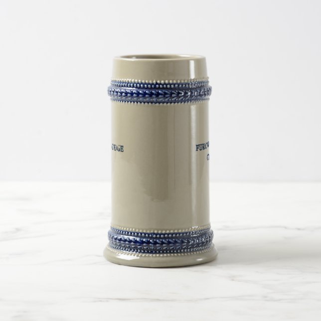 Kundengerechte 22 Unze. "HÄUSCHEN" deutsches Bier Bierglas (Mittel)