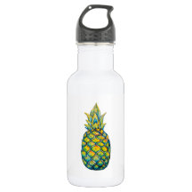 Kundengerechte Ananas-Druck-Wasser-Flasche