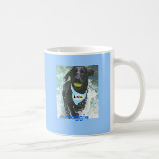 Kundengerechte blaue Tasse