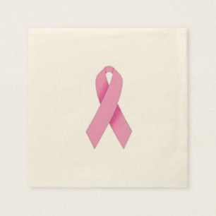 Kundengerechte Brustkrebs-Servietten Serviette