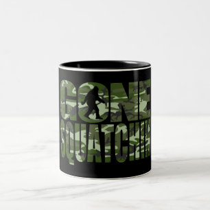 Kundengerechte Camouflage gegangenes Squatchin Zweifarbige Tasse