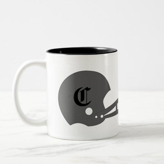 Kundengerechte Fantasie-Fußball-Tasse Zweifarbige Tasse (Links)