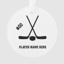 Kundengerechte gekreuzte Hockey-Stock-Verzierung