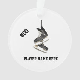 Kundengerechte Hockey-Skate-Verzierung Ornament
