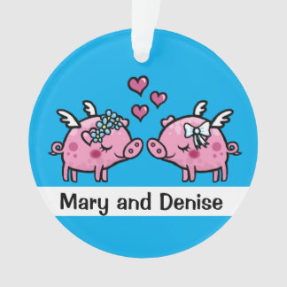 Kundengerechte homosexuelle Ehe der Ornament