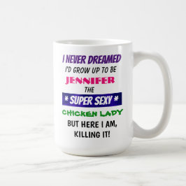 Kundengerechte Huhn-Dame - 15 Unze. Tasse