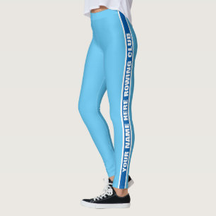 Kundengerechte "Ihr Rudersport-Verein-Namen-" Leggings