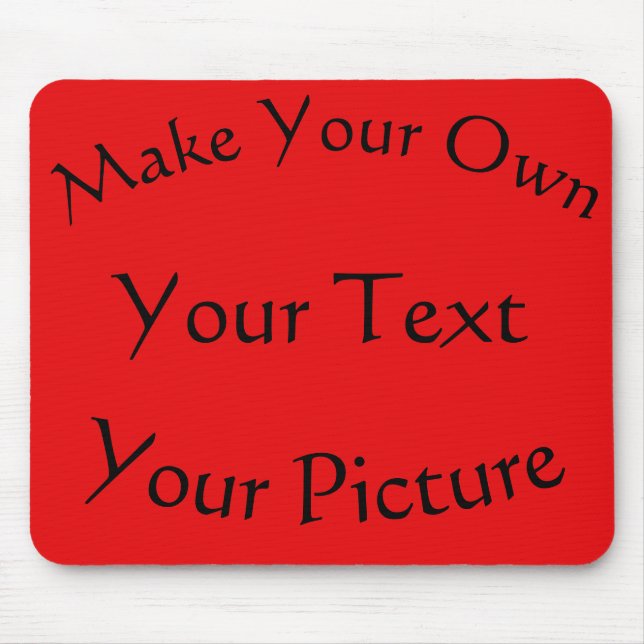 Kundengerechte Mausunterlage Mousepad (Vorne)