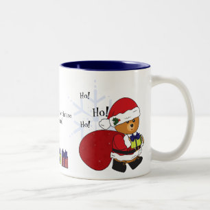 Kundengerechte niedliche zweifarbige tasse