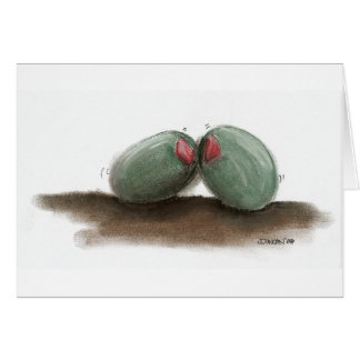 Kundengerechte Olive, die Sie kardieren