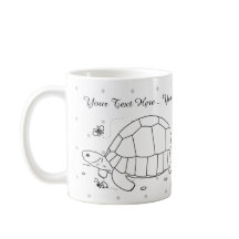 Kundengerechte Ploughshare-Schildkröten-Tasse