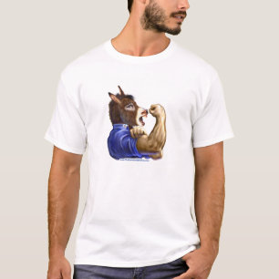 Kundengerechte Schablone - wählendemokrat seit de T-Shirt