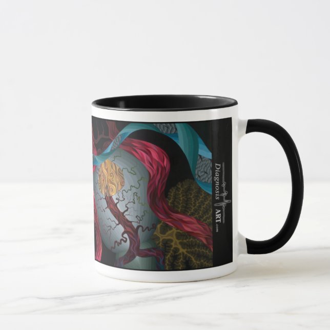 Kundengerechte Schädel-Basis-Kaffee-Tasse! Tasse (Rechts)