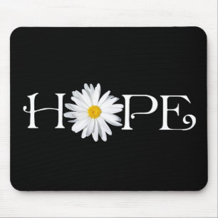 Kundengerechte Shasta Gänseblümchen-Hoffnung Mousepad