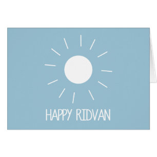 Kundengerechte sonnige glückliche Ridvan Baha'i