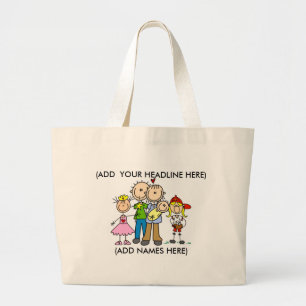 Kundengerechte Tasche der Stock-Familien-eine