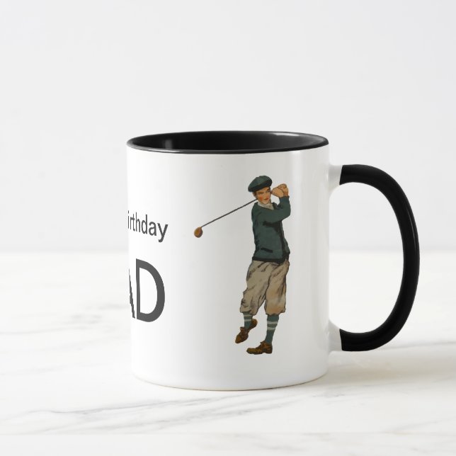 Kundengerechte Vintage Blick Tasse (Rechts)
