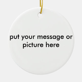 kundengerechte Weihnachtsverzierung Keramik Ornament
