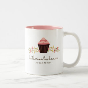Kundengerechte Zuckerkünstler-Kaffee-Tasse Zweifarbige Tasse