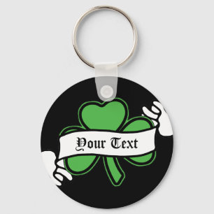 Kundengerechten Kleeblatt-St Patrick Tag Schlüsselanhänger